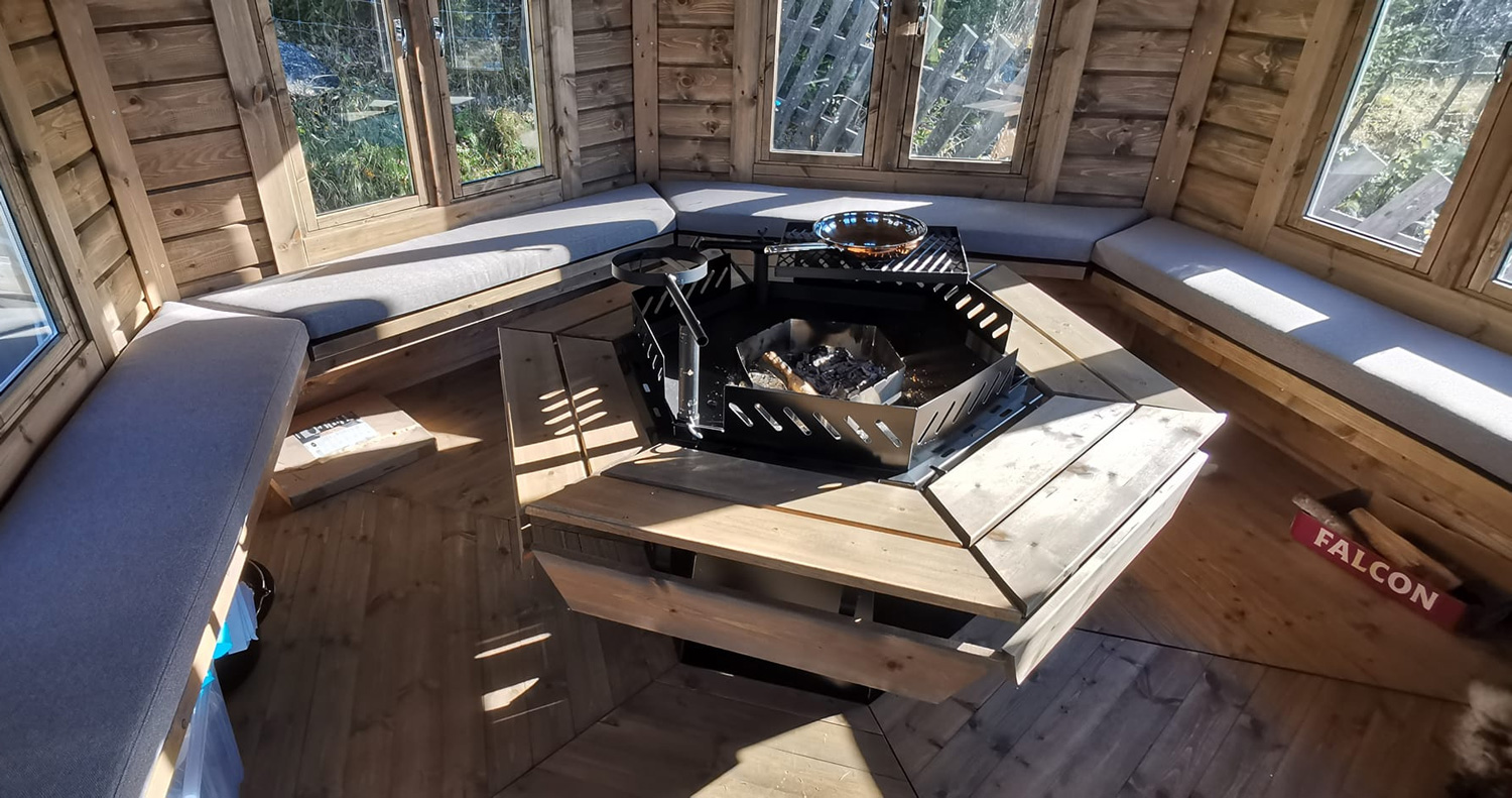 Puter til utemøbler