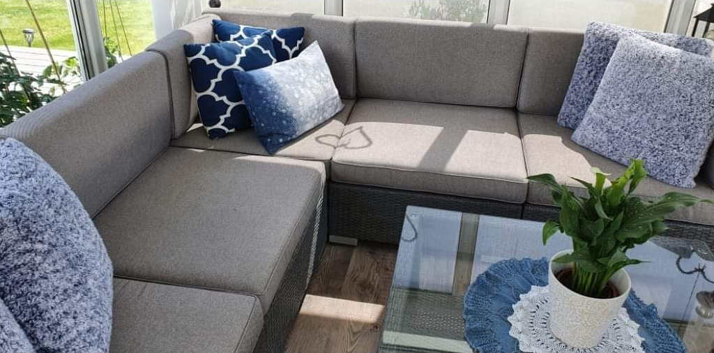 Puter til utemøbler